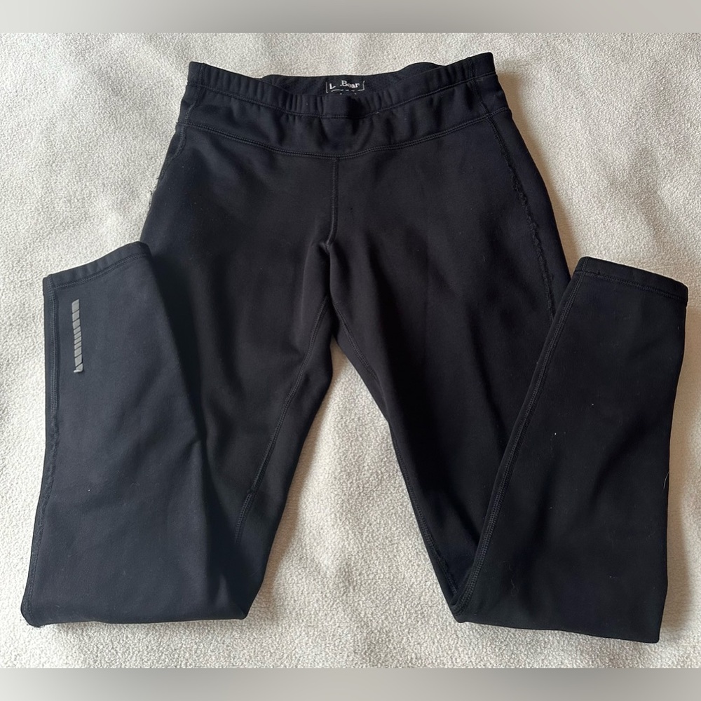 L.L.Bean fleece lined leggings women’s small